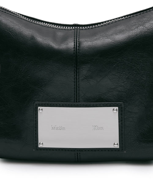 MATIN KIM MATIN KIM Eyelet Shirring Shoulder Bag