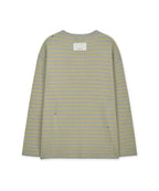 MATIN KIM MATIN KIM STRIPE DAMAGED LOOSE PULLOVER
