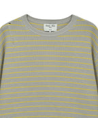 MATIN KIM MATIN KIM STRIPE DAMAGED LOOSE PULLOVER