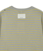 MATIN KIM MATIN KIM STRIPE DAMAGED LOOSE PULLOVER