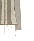 MATIN KIM MATIN KIM Color Block Slim Knit Cardigan