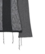 MATIN KIM MATIN KIM Color Block Slim Knit Cardigan