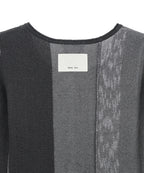 MATIN KIM MATIN KIM Color Block Slim Knit Cardigan