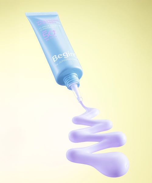 BEGINS BEGINS Blue Chamomile Hyaluronic Acid Moisture Sun Cream 50ml SPF50+