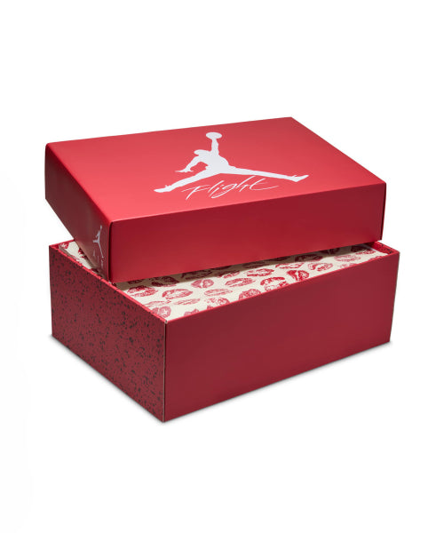 NIKE NIKE Air Jordan 4 Retro Pale Ivory and Tough Red W