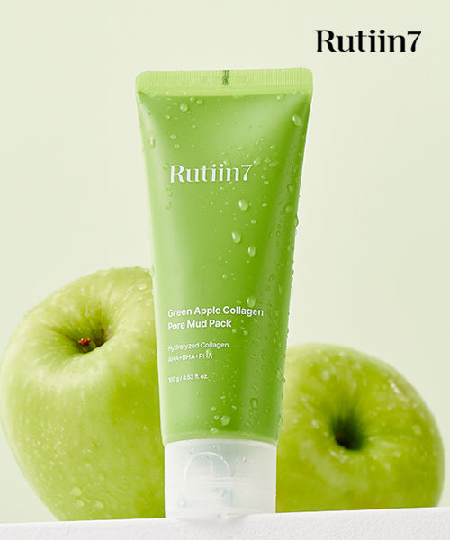 RUTIIN7 RUTIIN7 Green Apple Collagen Pore Mud Pack 100g