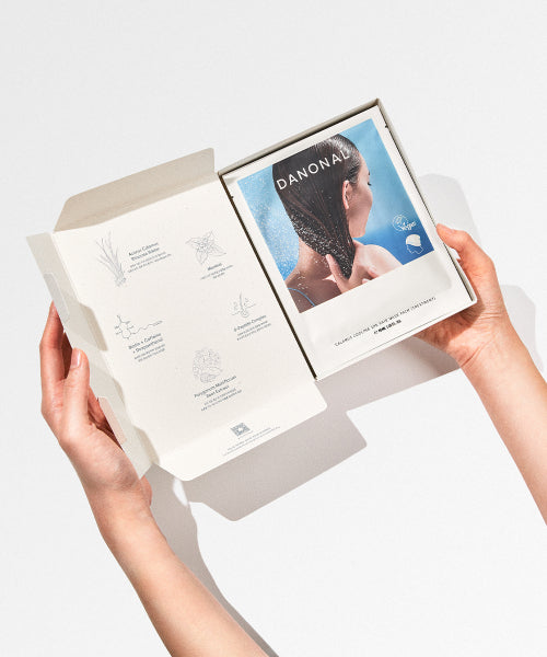 DANONAL [SET] Danonal Iris Cooling Spa Hair Pack (4 sheets) (Treatment)