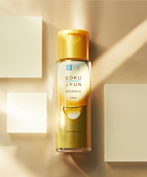 HADALABO [2Pack] Inner Moisturizing Gokujyun Premium Lotion 170ml (+ 5 sheets of Gokujyun Lotion 2ml provided)