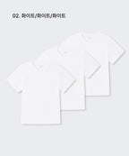 MUSINSA STANDARD WOMAN MUSINSA STANDARD WOMAN T-Shirt 3-Pack