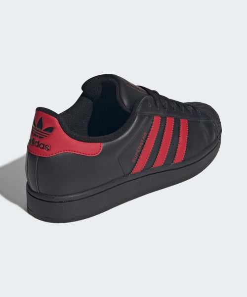 ADIDAS ADIDAS Superstar II Sneakers - Black:Red