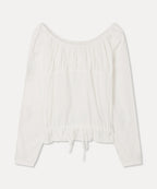 MIXXO MIXXO Check Shirring Blouse Size C