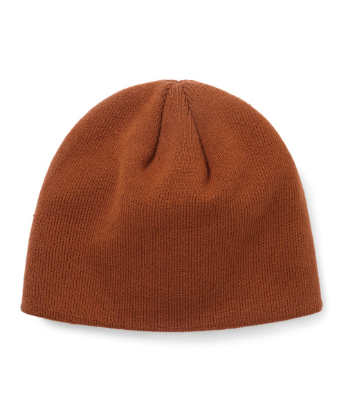 THISISNEVERTHAT THISISNEVERTHAT Debossed That No Cuff Beanie Bronze