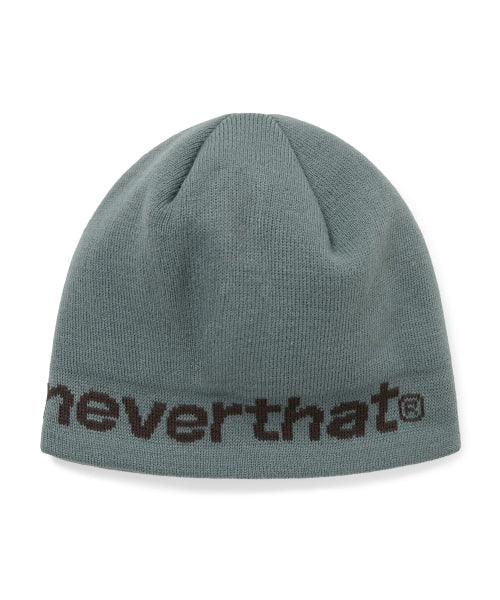 THISISNEVERTHAT THISISNEVERTHAT SP-Logo No Cuff Beanie Light Green