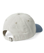 THISISNEVERTHAT THISISNEVERTHAT Overdyed E/T-Logo Cap Ivory/Blue
