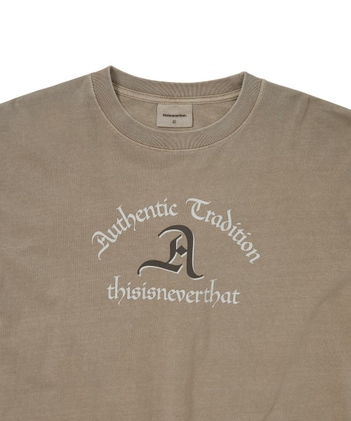 THISISNEVERTHAT THISISNEVERTHAT Layered L/S Tee Desert Grey