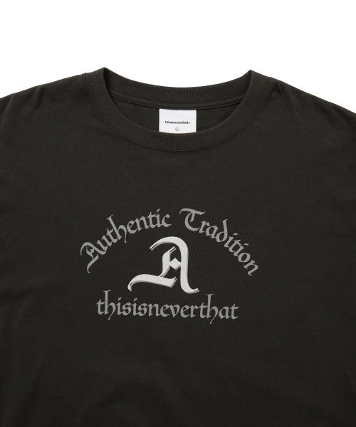 THISISNEVERTHAT THISISNEVERTHAT Layered L/S Tee Off Black