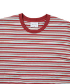 THISISNEVERTHAT THISISNEVERTHAT Striped L/S Tee Red