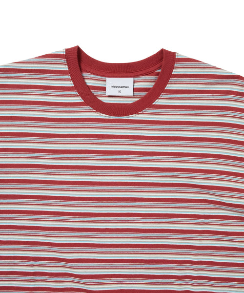 THISISNEVERTHAT THISISNEVERTHAT Striped L/S Tee Red