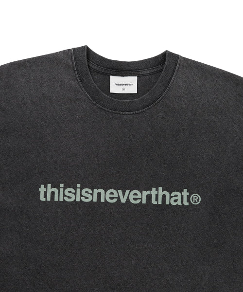 THISISNEVERTHAT THISISNEVERTHAT T-Shirt L/S Washed Black