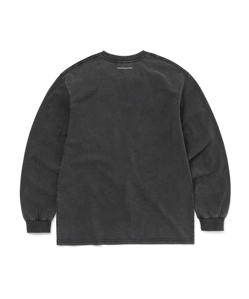 THISISNEVERTHAT THISISNEVERTHAT T-Shirt L/S Washed Black