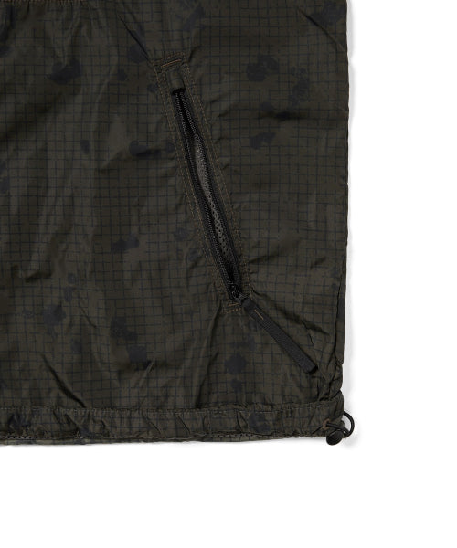 THISISNEVERTHAT THISISNEVERTHAT Grid Nylon Anorak Dark Olive