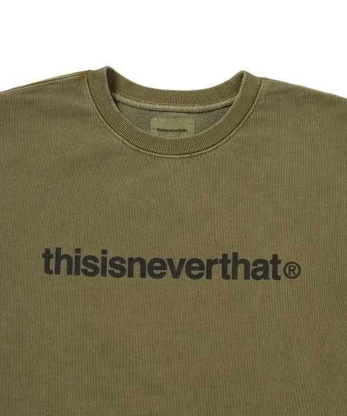 THISISNEVERTHAT THISISNEVERTHAT T-Logo LT Crewneck Moss