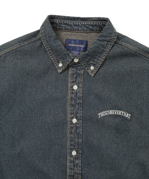 THISISNEVERTHAT THISISNEVERTHAT Washed Denim Shirt Unisex