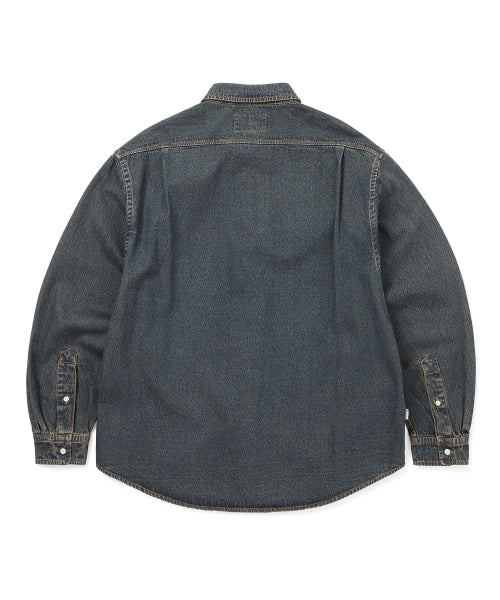 THISISNEVERTHAT THISISNEVERTHAT Washed Denim Shirt Unisex