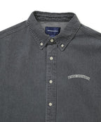 THISISNEVERTHAT THISISNEVERTHAT Washed Denim Shirt Dusty Grey