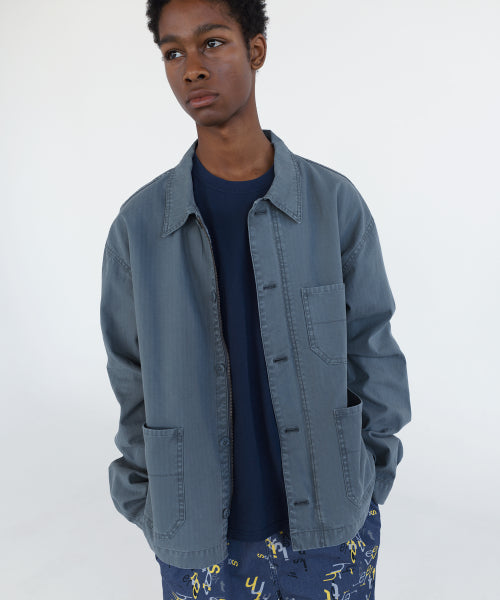 THISISNEVERTHAT THISISNEVERTHAT HBT Washed Jacket Blue