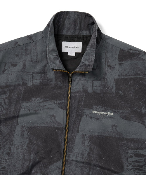 THISISNEVERTHAT THISISNEVERTHAT Washed INTL Team Jacket Patchwork
