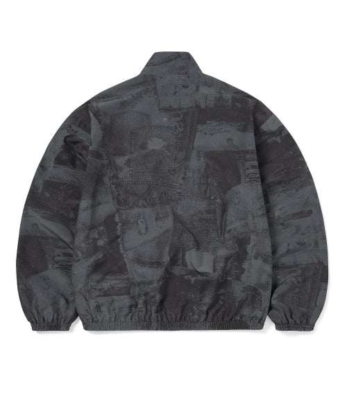 THISISNEVERTHAT THISISNEVERTHAT Washed INTL Team Jacket Patchwork