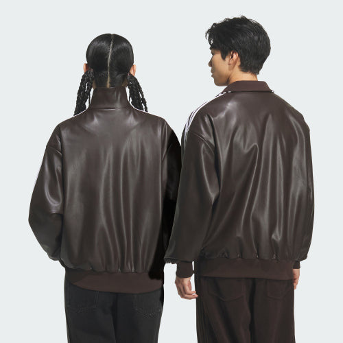 ADIDAS ADIDAS Fleder 3S Track Top - Aura Coffee