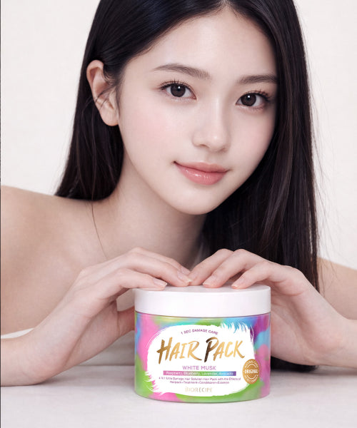 BIORECIPE Bio Recipe 1 Second Damage Care Marble Hair Pack 300g/ Damaged Hair Recovery LPP Treatment Protein Hair Clinic