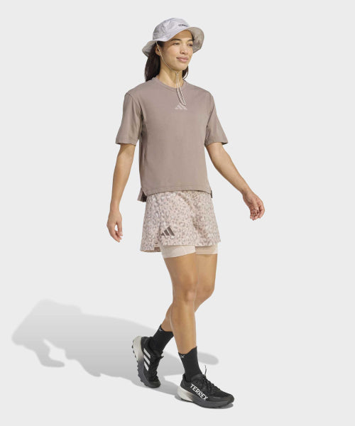 ADIDAS ADIDAS T-Shirt Trace Brown