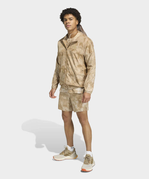 ADIDAS ADIDAS Terex Multi Spray Dye Wind Jacket - Beige