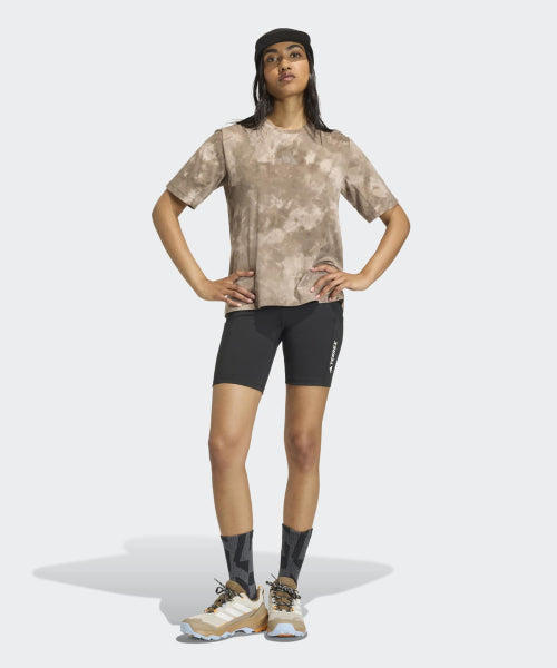 ADIDAS ADIDAS Terex Multi Spray Die Tee - Wonder Taupe