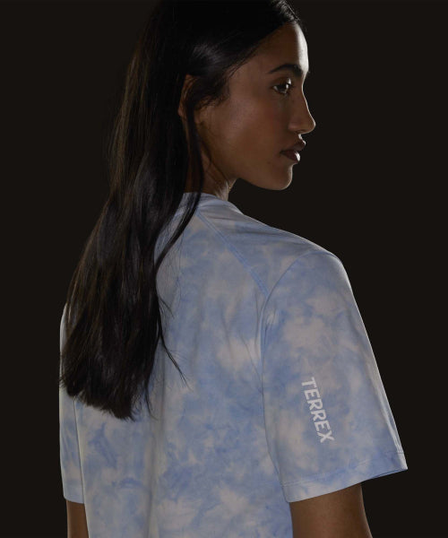 ADIDAS ADIDAS Terex Multi Spray Dye Tee - Size