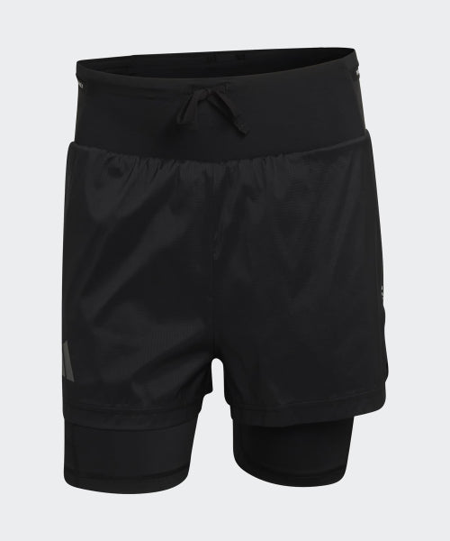 ADIDAS ADIDAS Terex Exploric 2-in-1 Shorts - Black