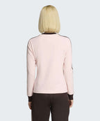 ADIDAS ADIDAS 3-Stripe Long Sleeve Slim Fit T-Shirt - Sandy Pink