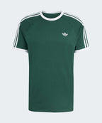 ADIDAS Men's Green 3-Stripe T-Shirt