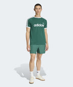 ADIDAS ADIDAS 3-Stripe Slim Ringer T-shirt - Green