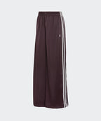 ADIDAS ADIDAS Satin Wide Leg Track Pants - Shadow Brown