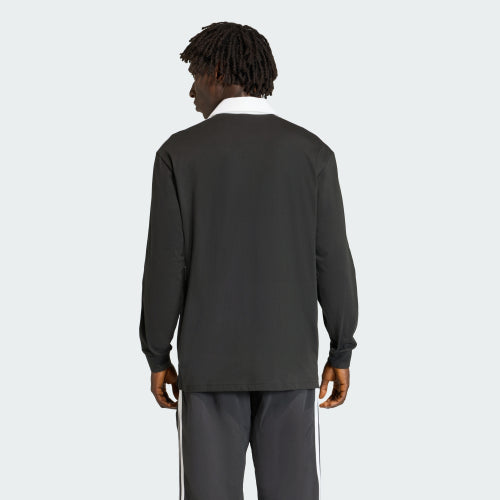 ADIDAS ADIDAS 3-Stripe Rugby Long Sleeve Polo