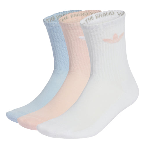 ADIDAS ADIDAS Trefoil Cushion Crew Socks Size L