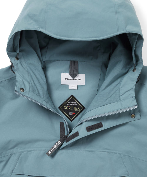 THISISNEVERTHAT THISISNEVERTHAT GORE-TEX Anorak Jacket Light Blue