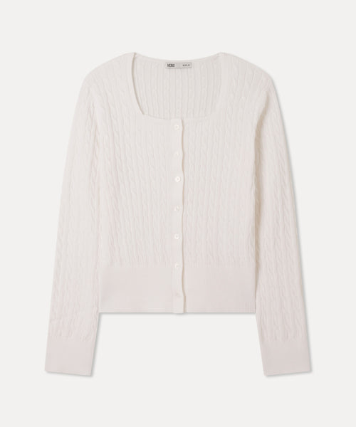 MIXXO MIXXO Cardigan Square Neck