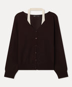 MIXXO MIXXO Cardigan Halterneck Layered Loose Fit