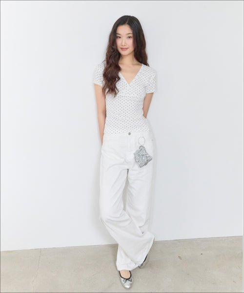 MIXXO MIXXO Denim Wide Pants C