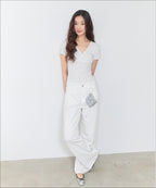 MIXXO MIXXO Denim Wide Pants C
